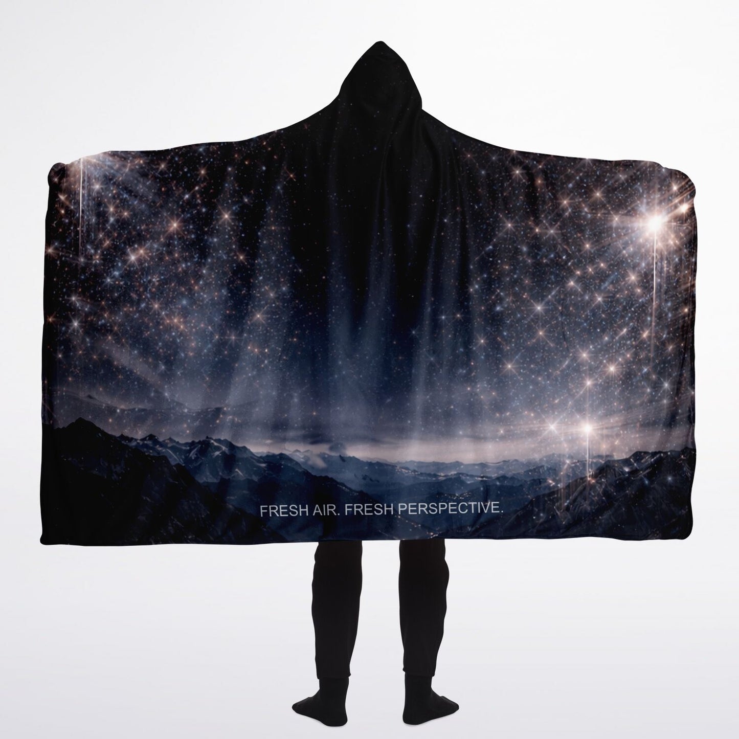 Fresh perspective - Hooded Blanket