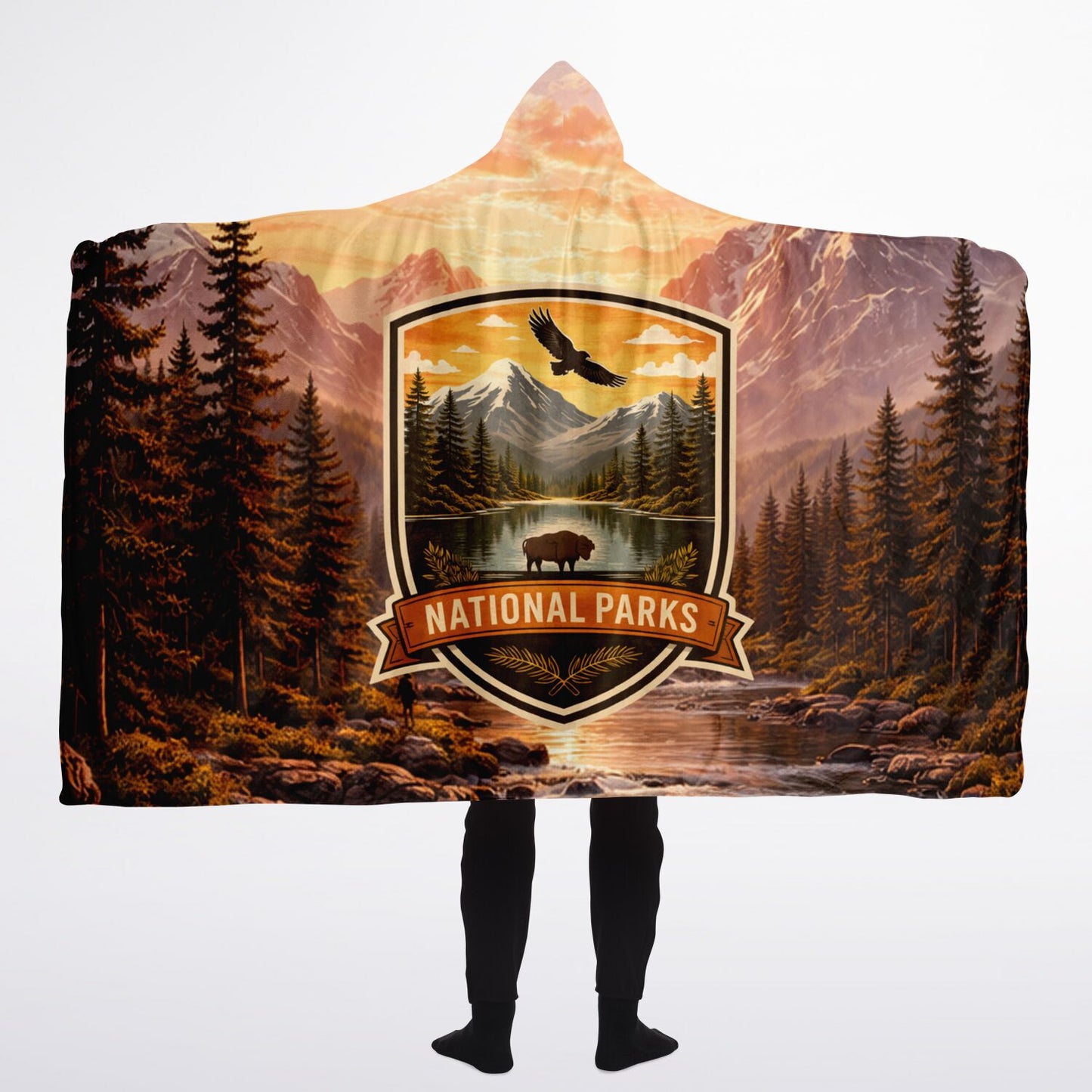 National Parks - Hooded Blanket