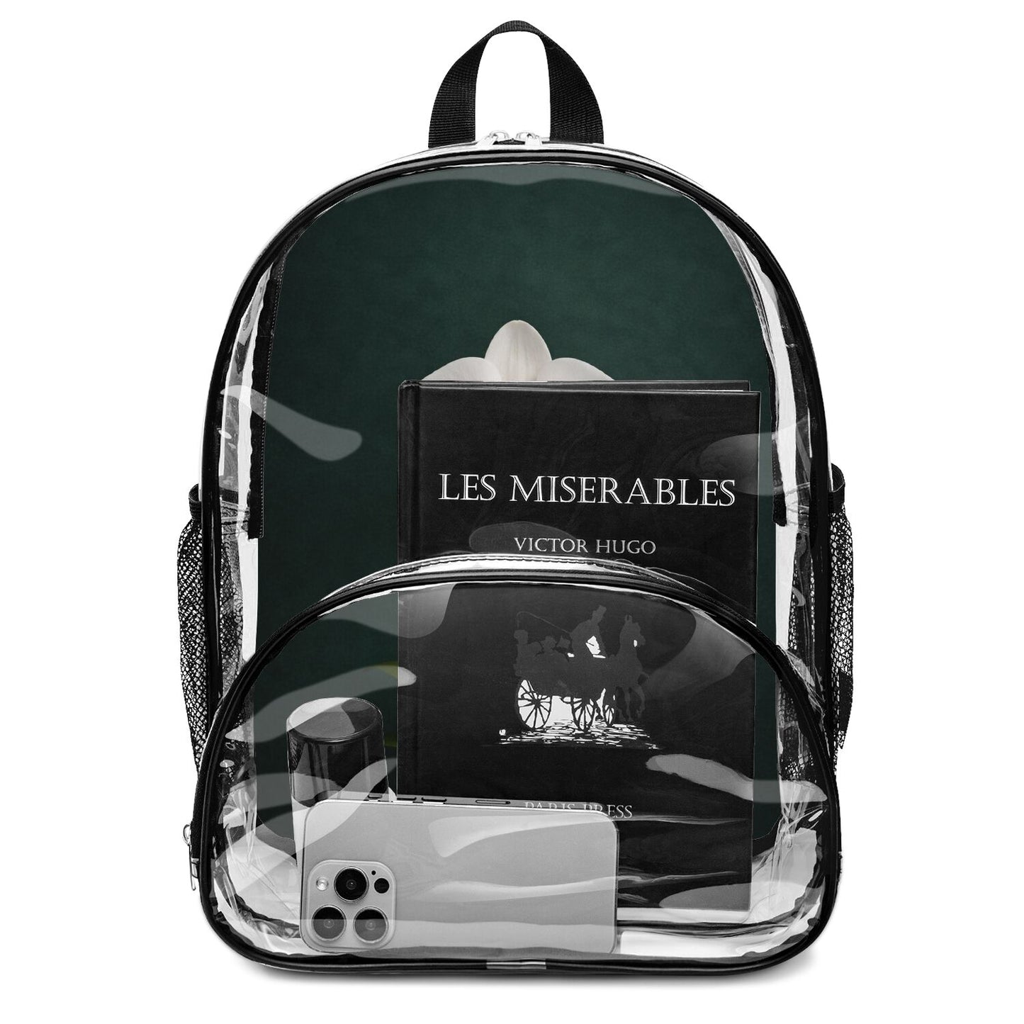 Moth Orchid - Clear Backpack