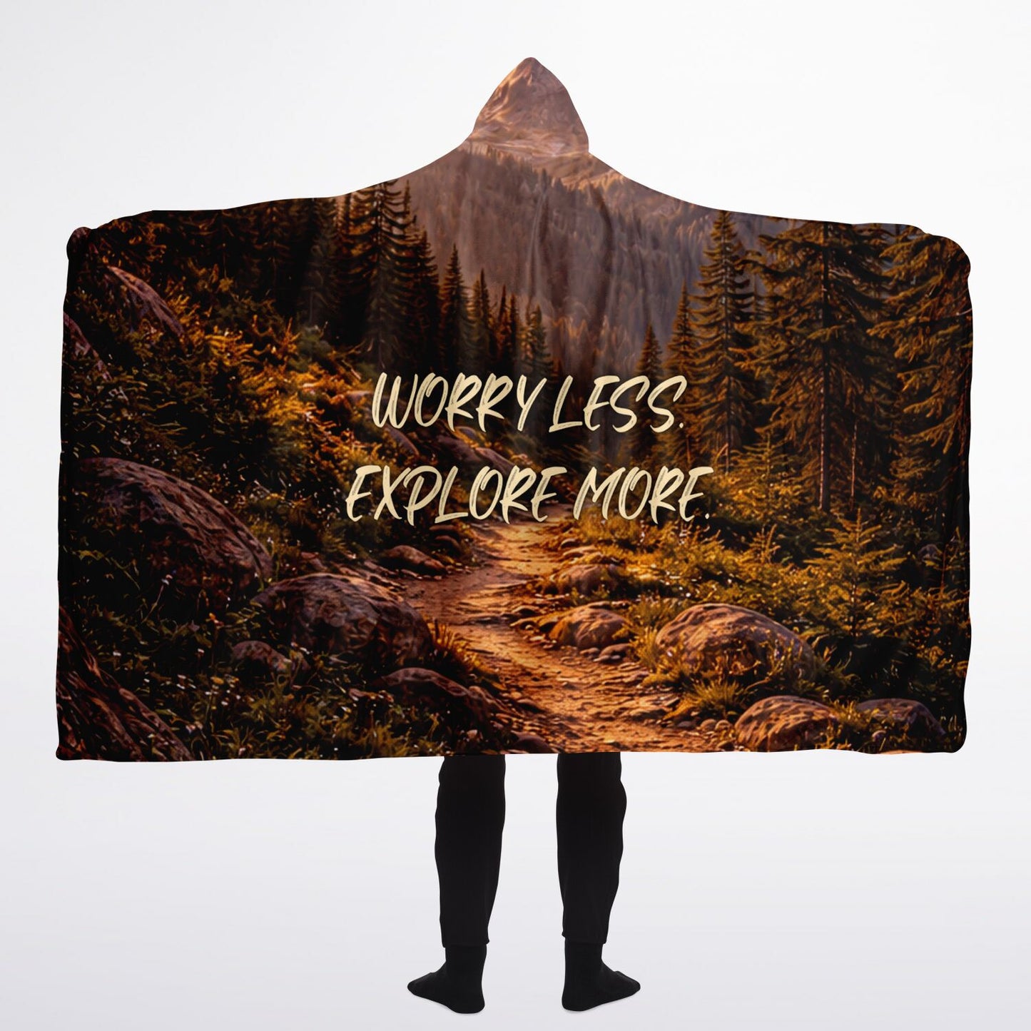 Explore more - Hooded Blanket