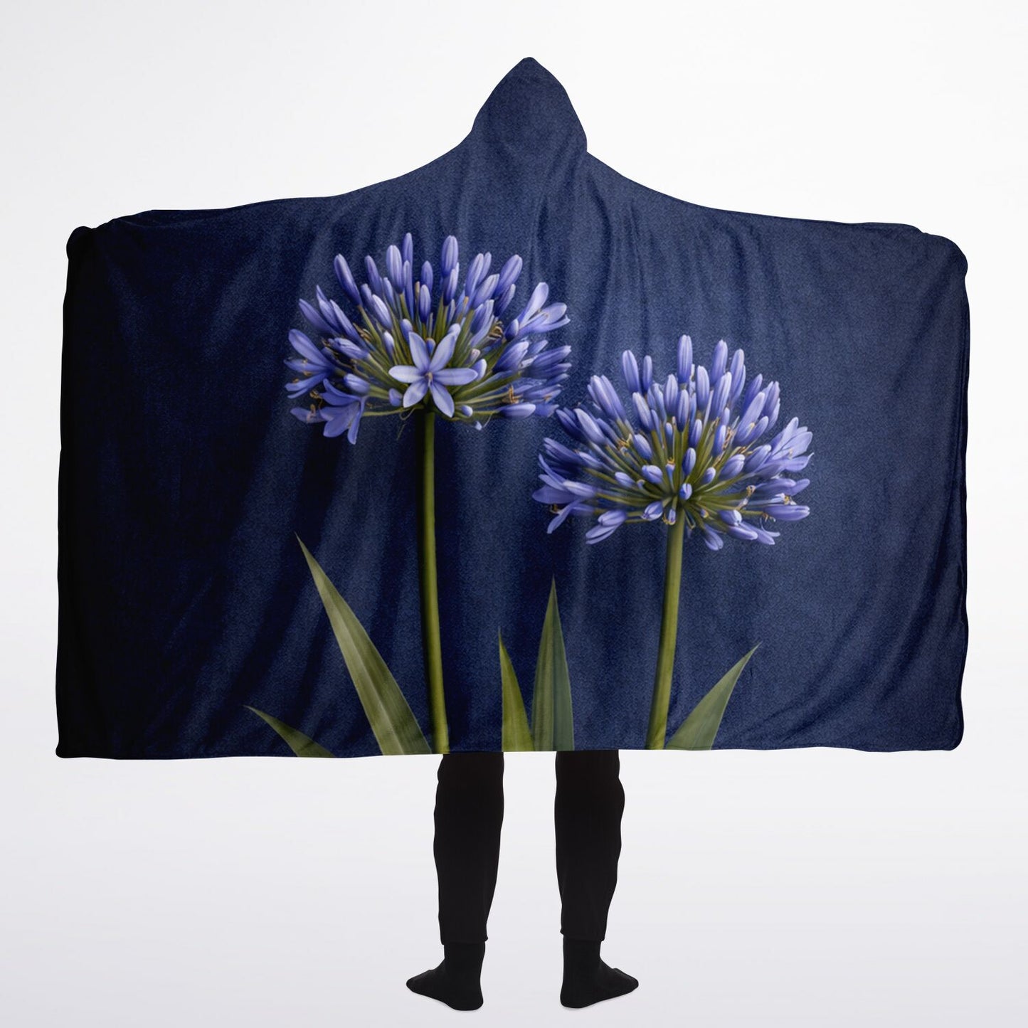 Agapanthus - Hooded Blanket