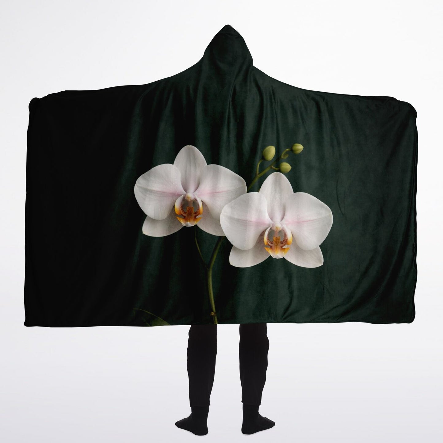 Moth Orchid - Hooded Blanket