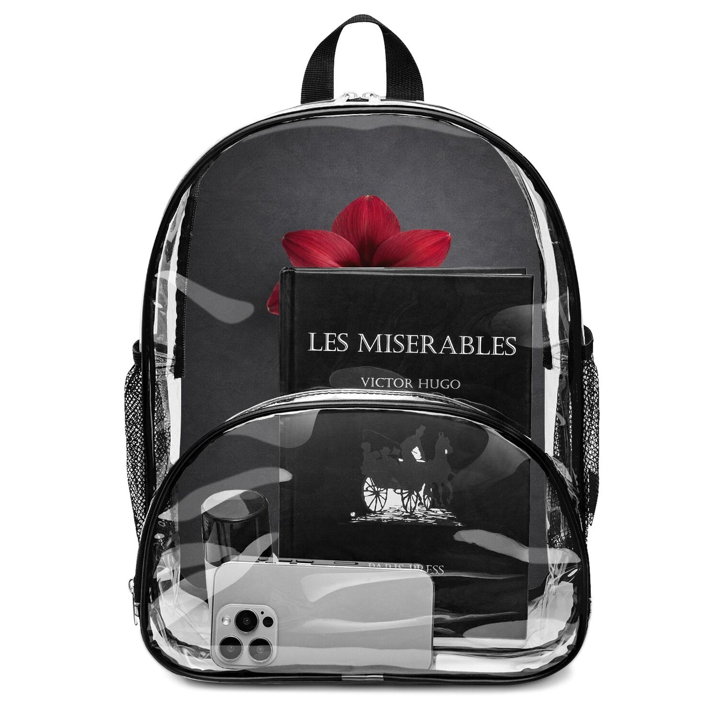 Amaryllis - Clear Backpack
