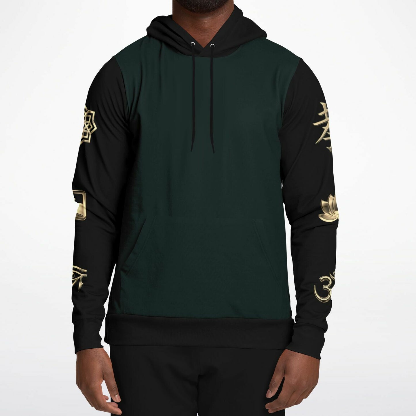 Ancient Wisdom - Athletic Hoodie (teal)