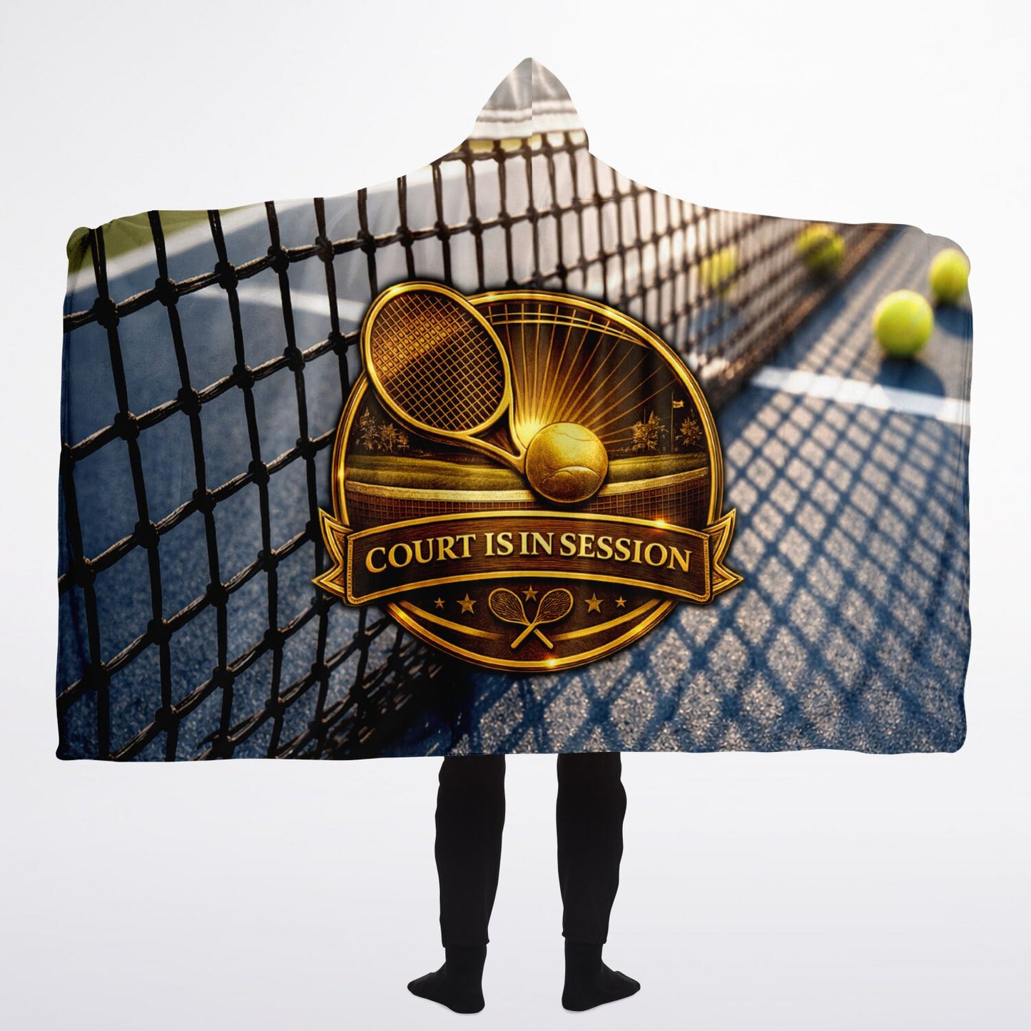 Court is in session - Hooded Blanket