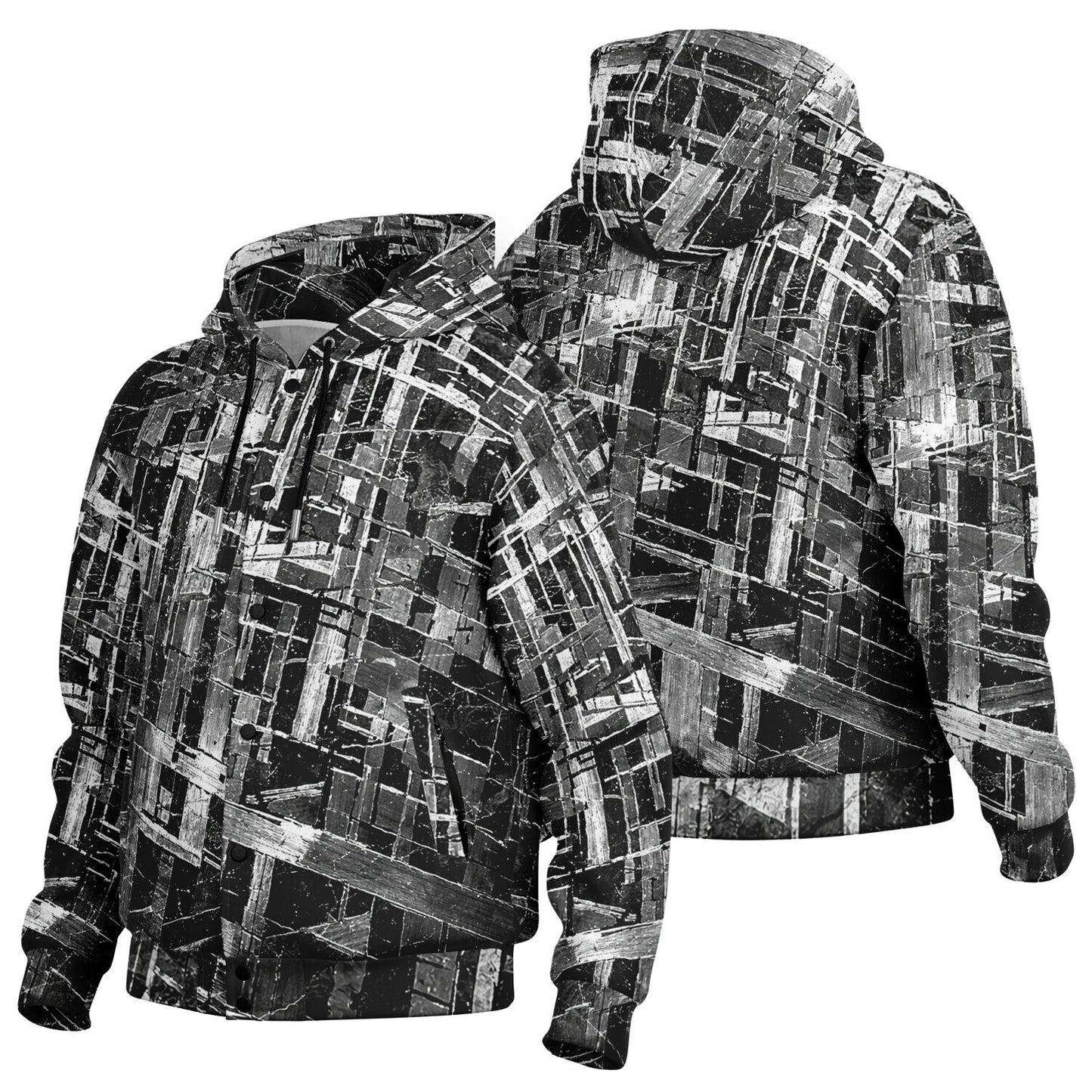 Meteorite Core - Button Hoodie