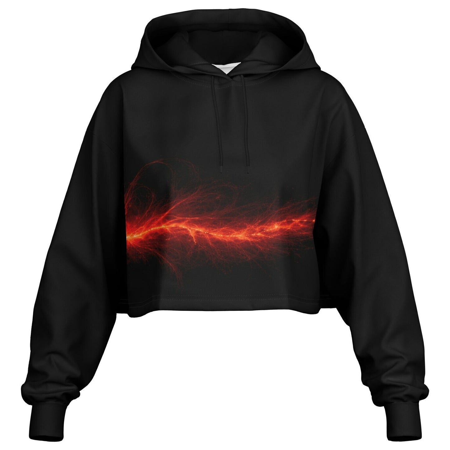 Plasma Flare - Crop Hoodie
