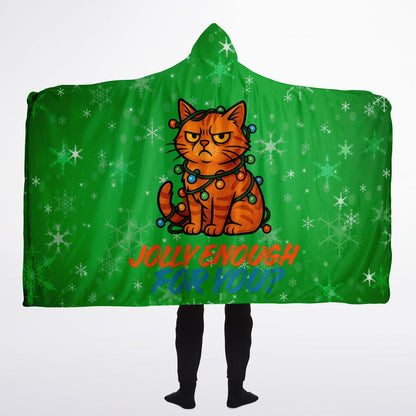 Jolly Cat - Hooded Blanket