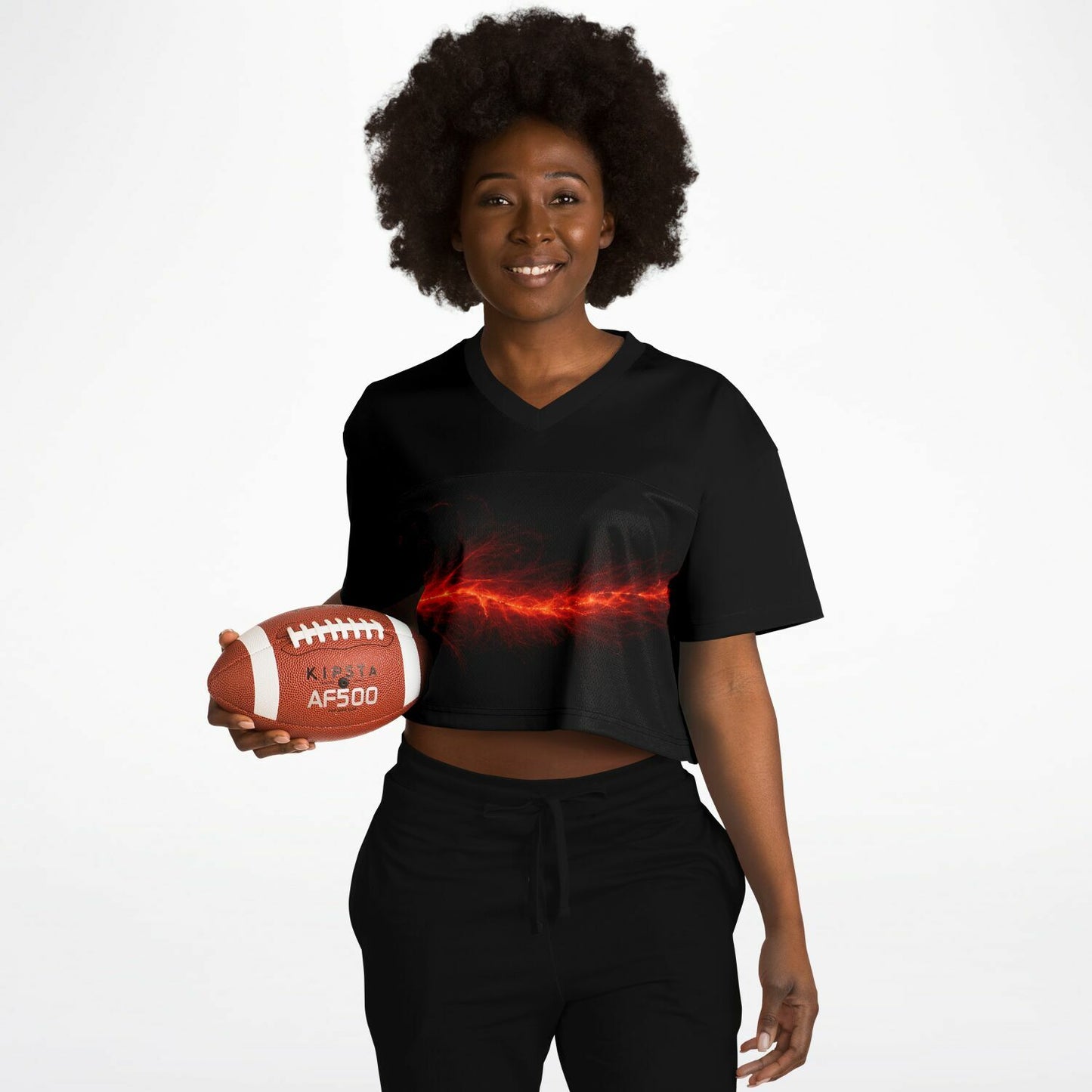 Plasma Flare - Athletic Crop Top