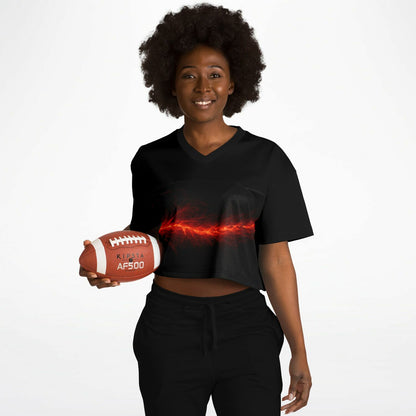 Plasma Flare - Athletic Crop Top