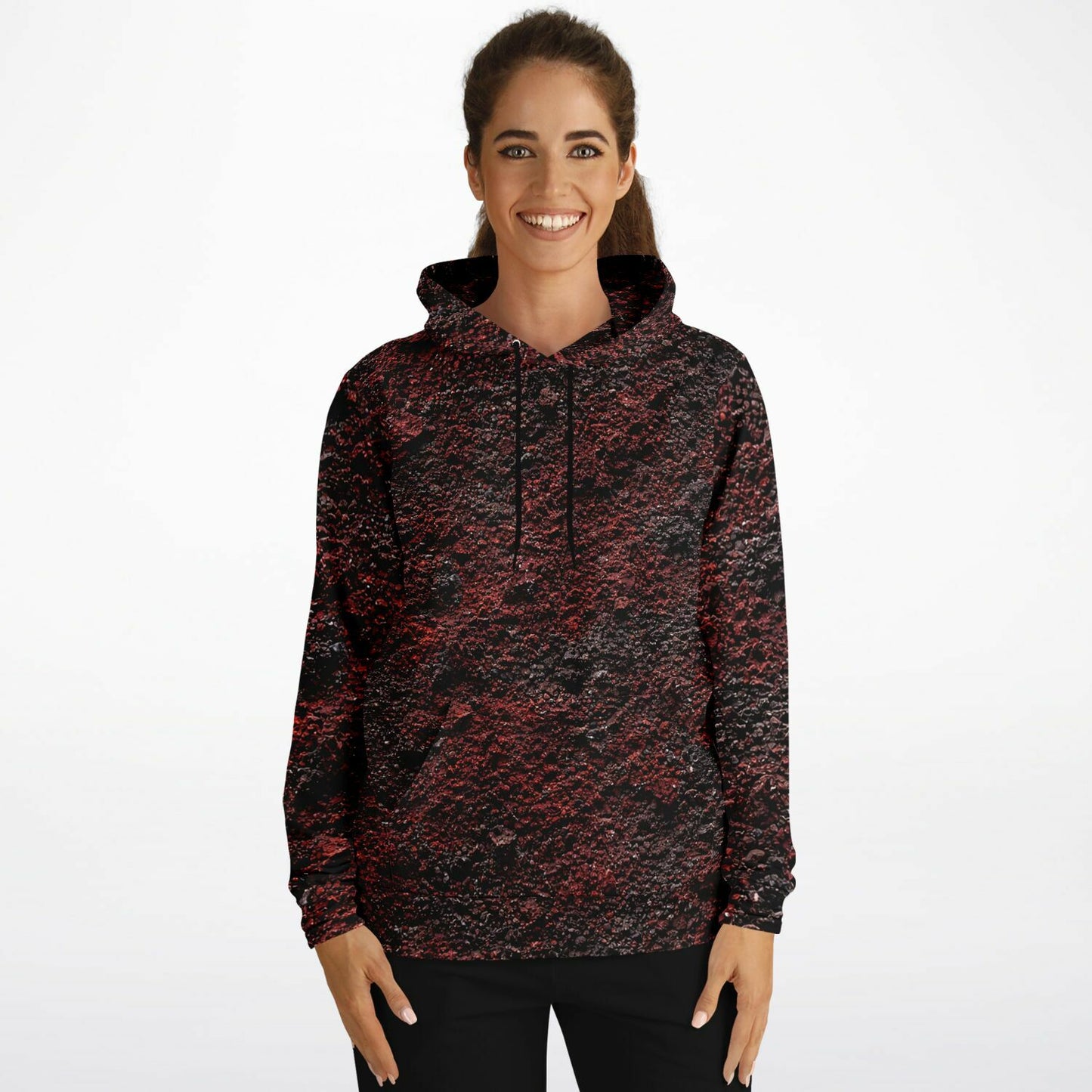 Volcanic Cinder - Athletic Hoodie