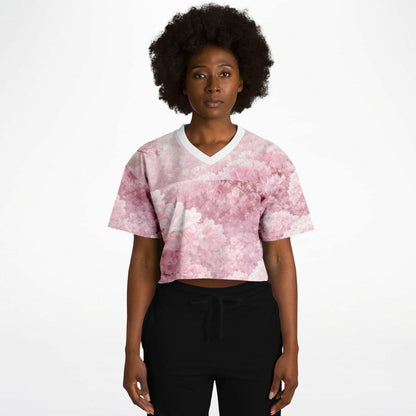 Flower Garden - Athletic Crop Top