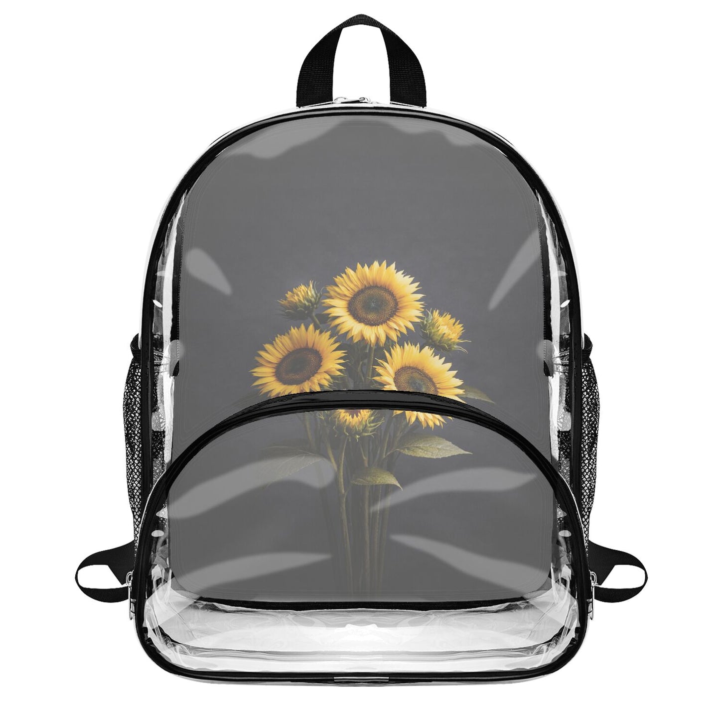 Sunflower - Clear Backpack