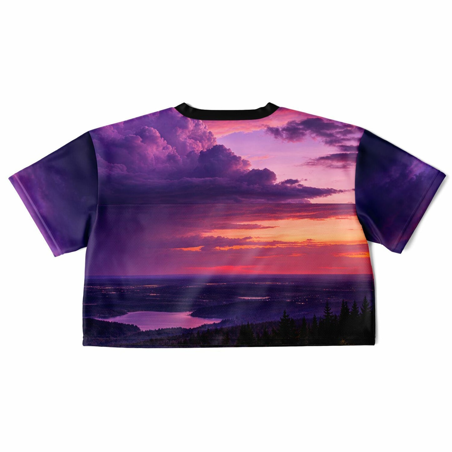Opposite Sunset - Athletic Crop Top