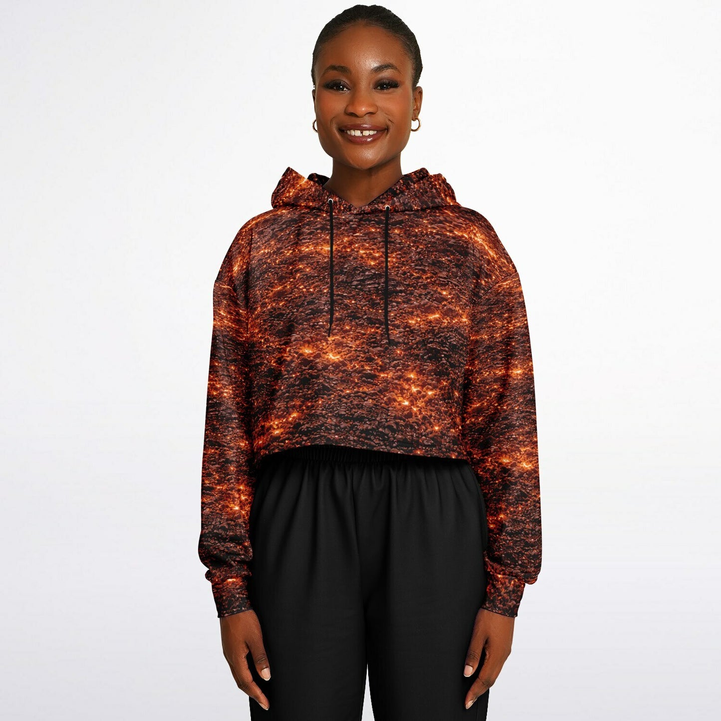 Ancient Sunlight - Crop Hoodie