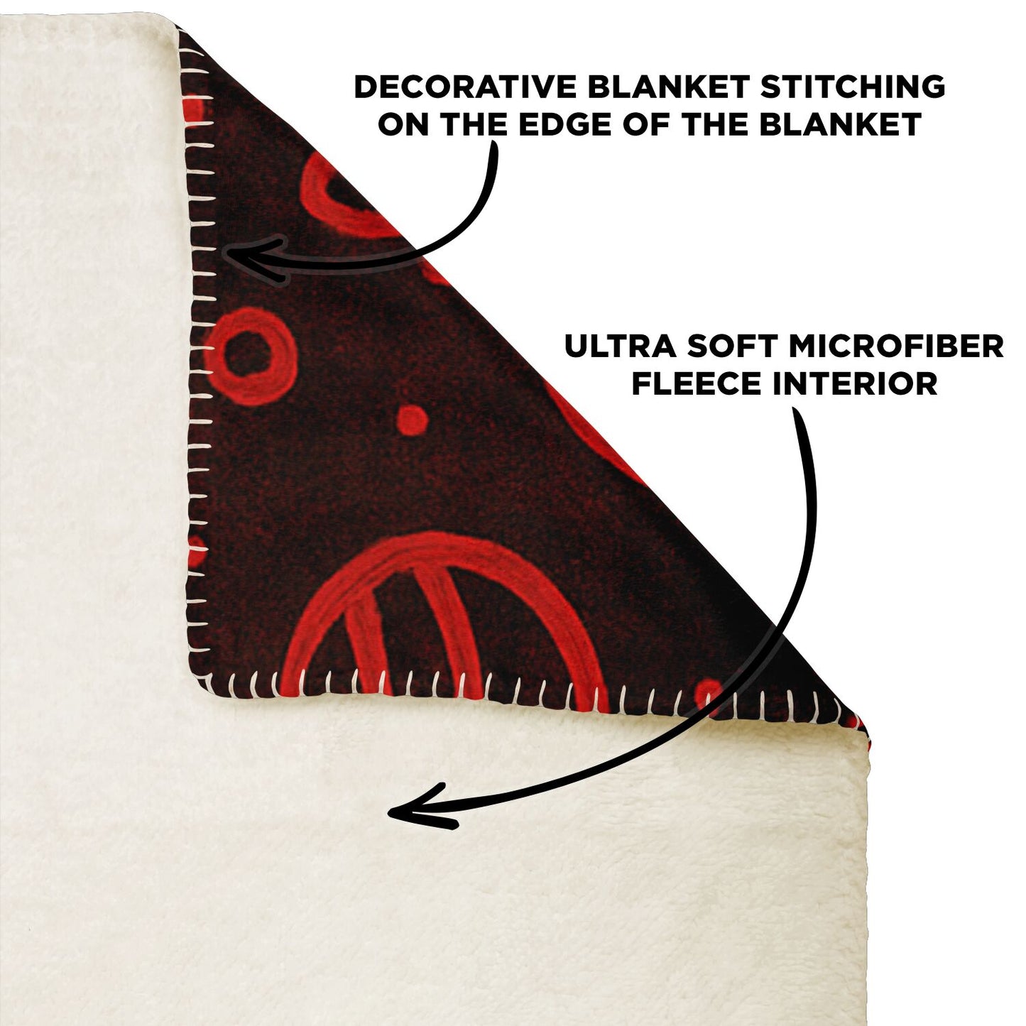 Skeptical Santa - Premium Decoration Blanket