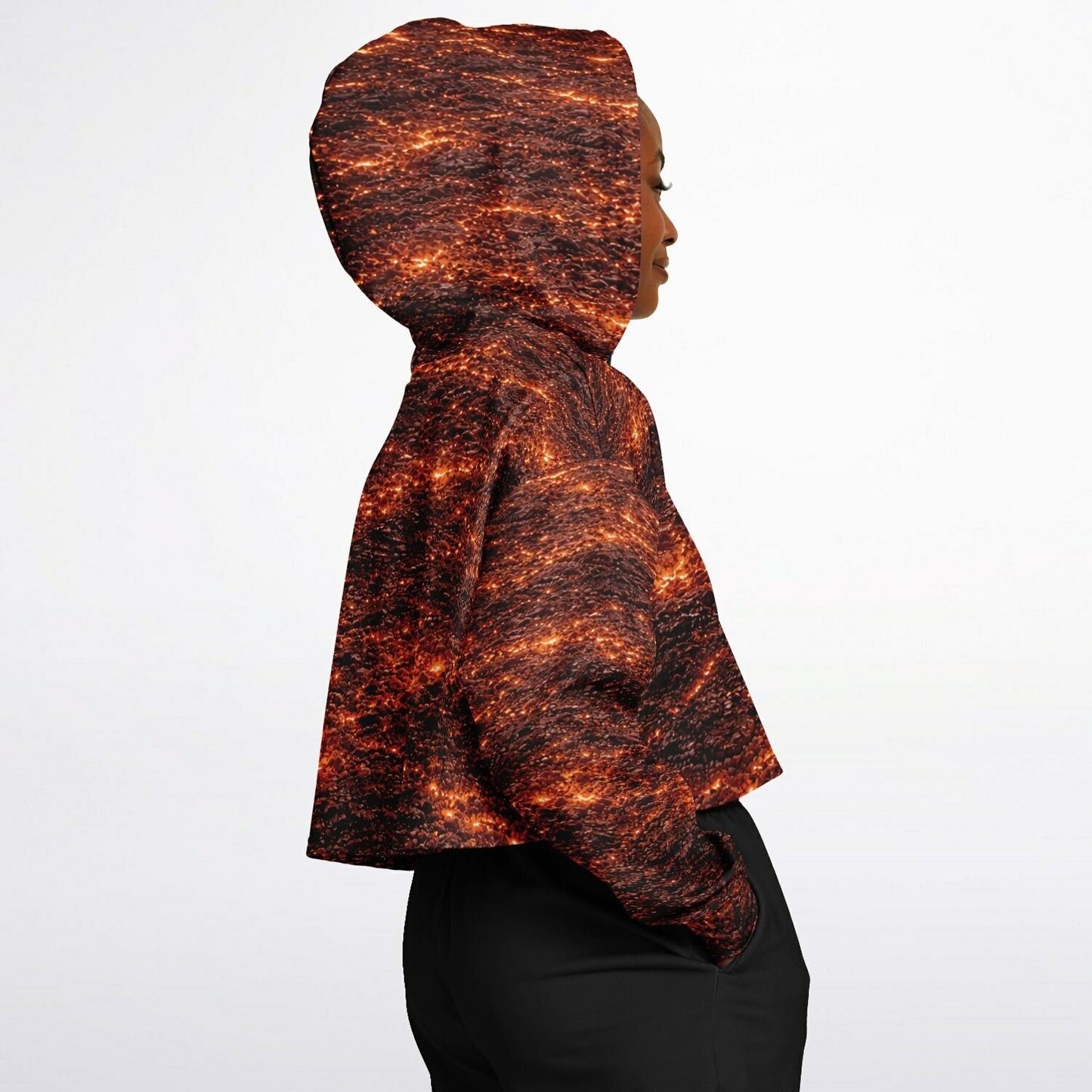 Ancient Sunlight - Crop Hoodie