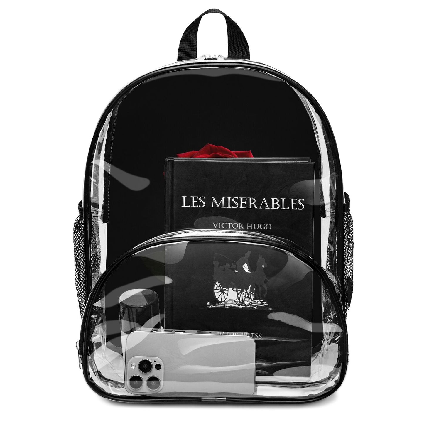 Rose V2 - Clear Backpack