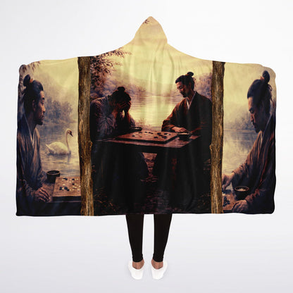 Distraction and focus - Hooded Blanket