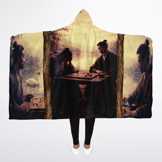 Distraction and focus - Hooded Blanket