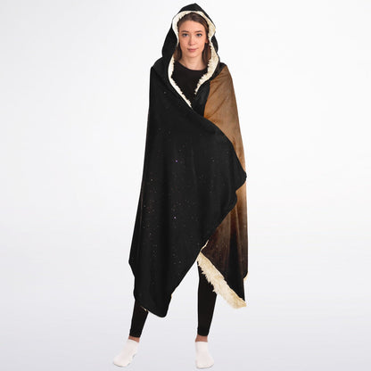 Zodiacal Light - Hooded Blanket
