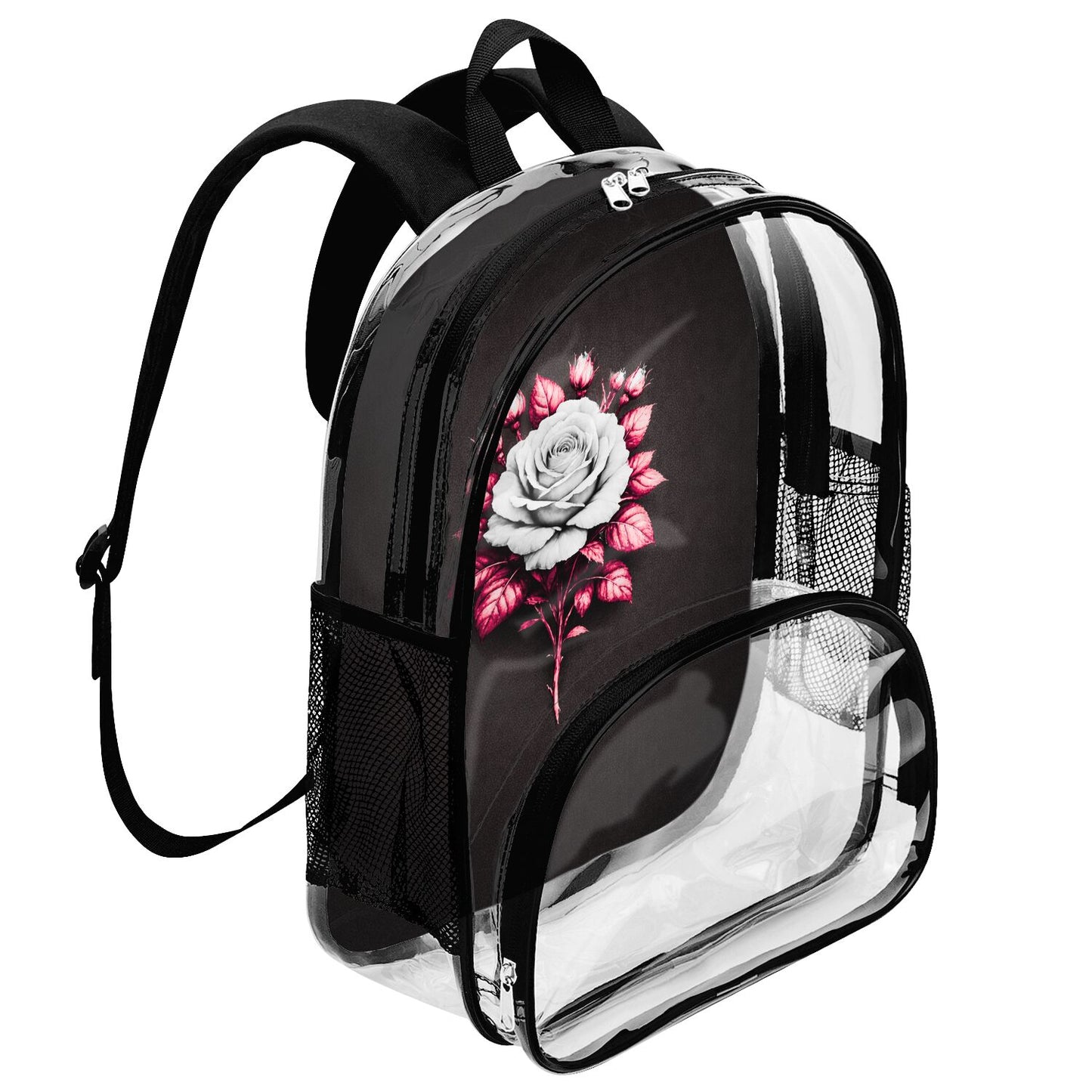 Rose - Clear Backpack