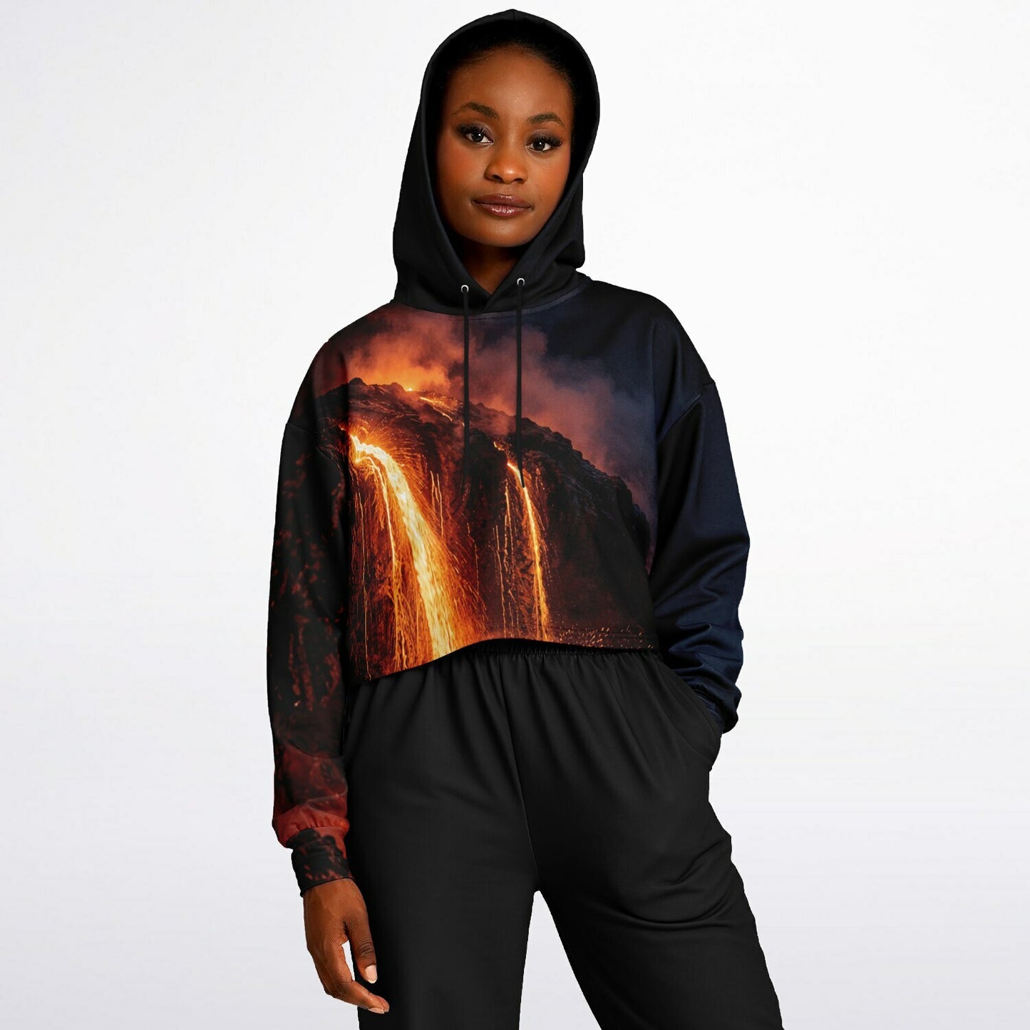 Mantle Emergence - Crop Hoodie