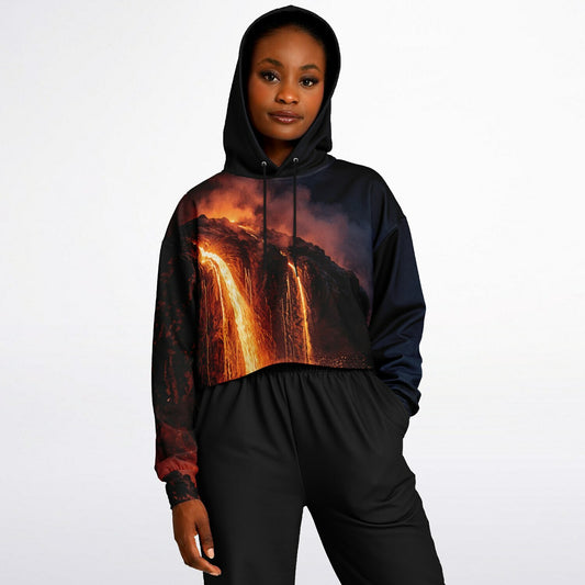 Mantle Emergence - Crop Hoodie