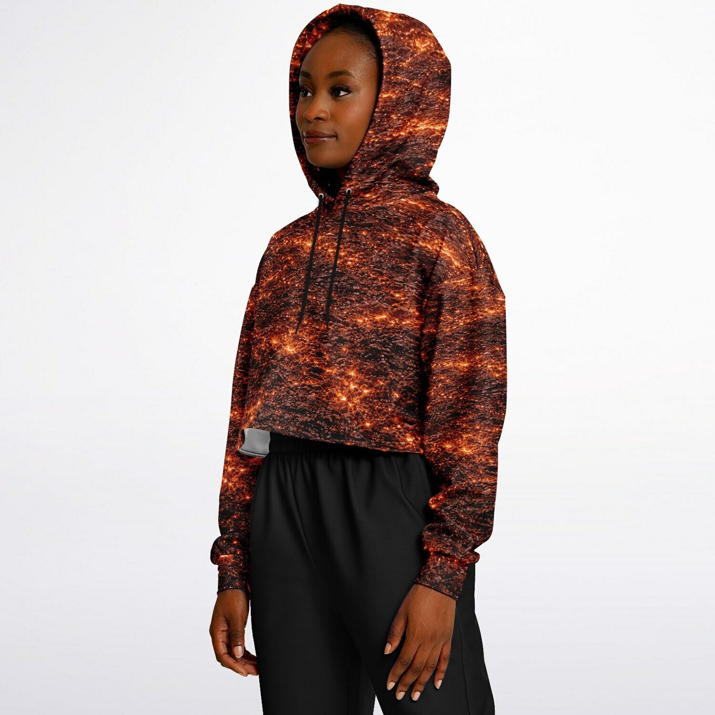 Ancient Sunlight - Crop Hoodie