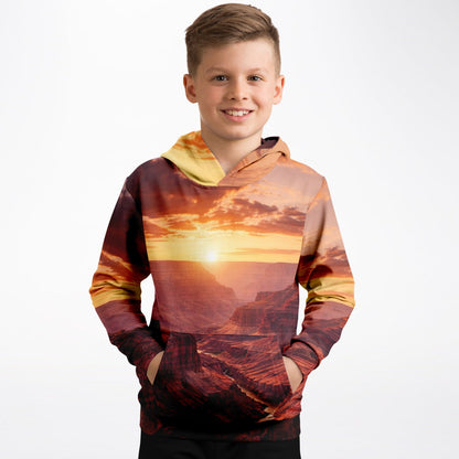 Iron Sunset - Kids Hoodie