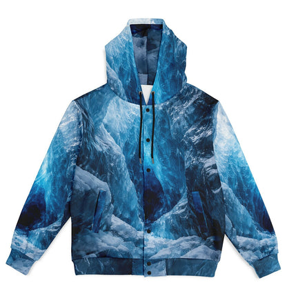 Glacial Core - Button Hoodie