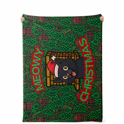 Meowy Christmas - Premium Decoration Blanket