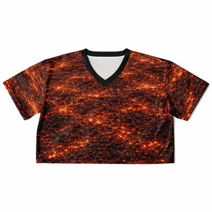 Ancient Sunlight - Athletic Crop Top