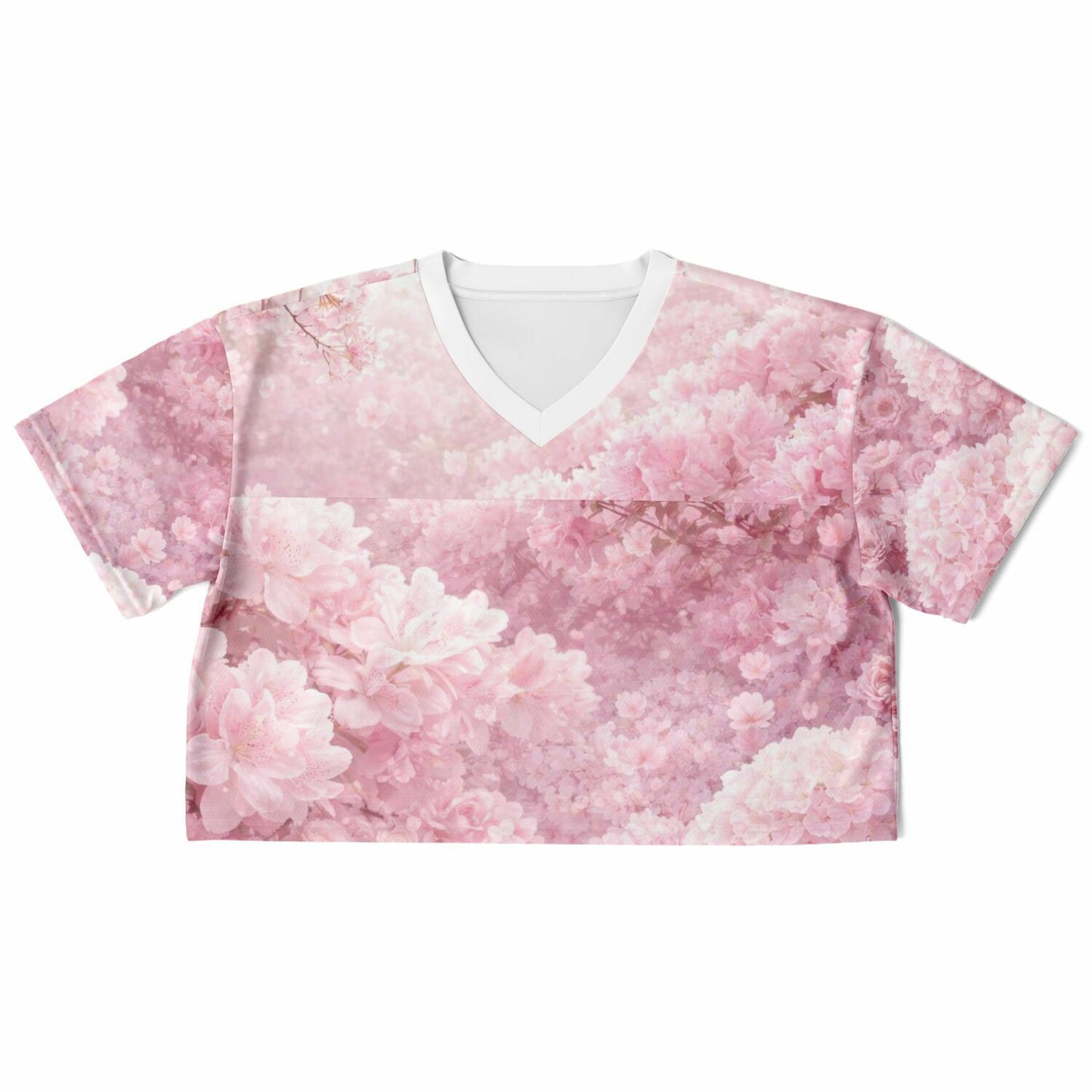 Flower Garden - Athletic Crop Top