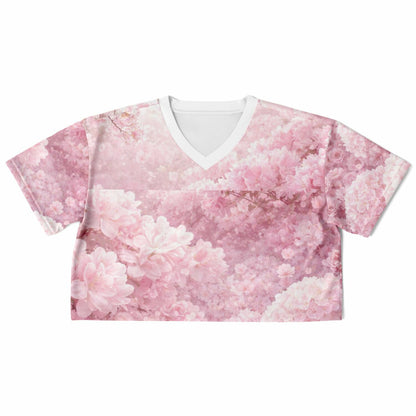Flower Garden - Athletic Crop Top