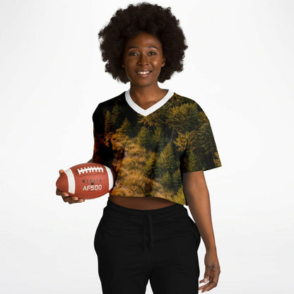Dune Forest - Athletic Crop Top