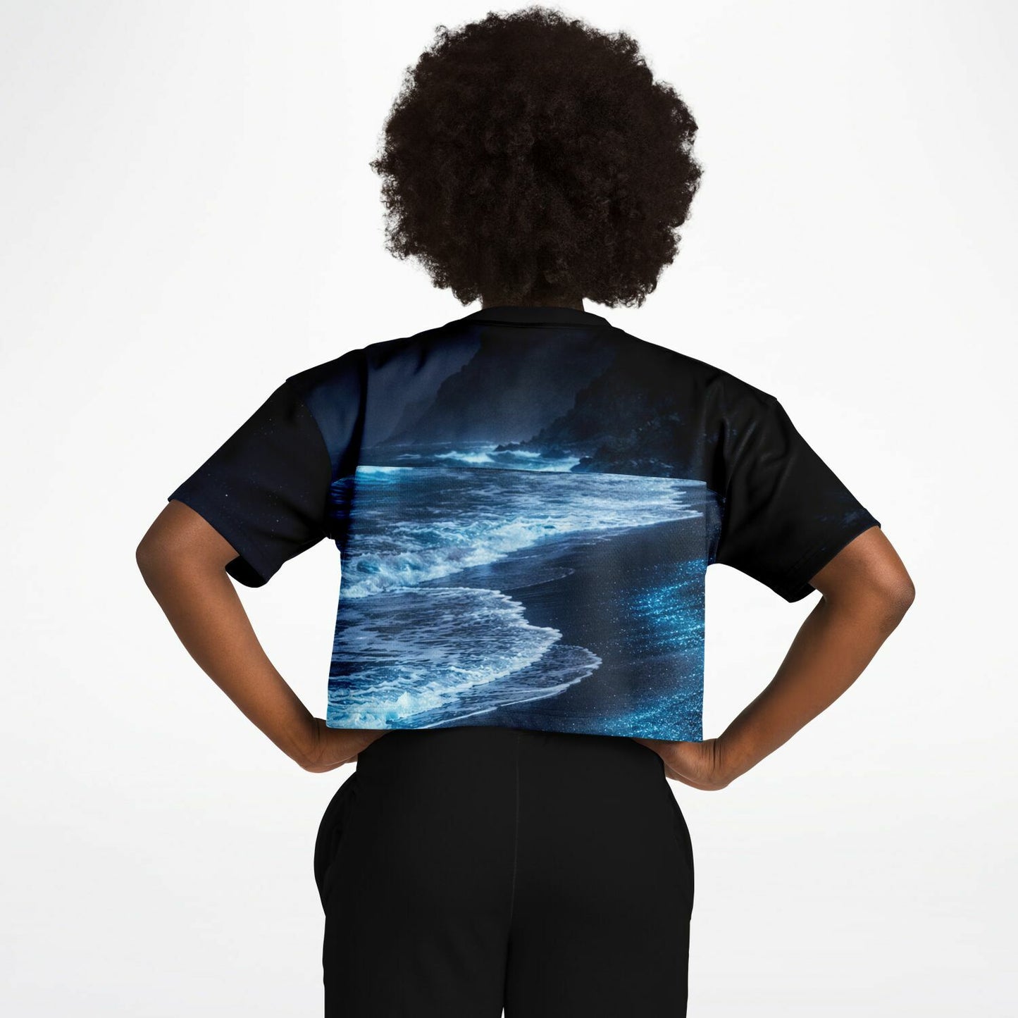 Lucent Tide - Athletic Crop Top