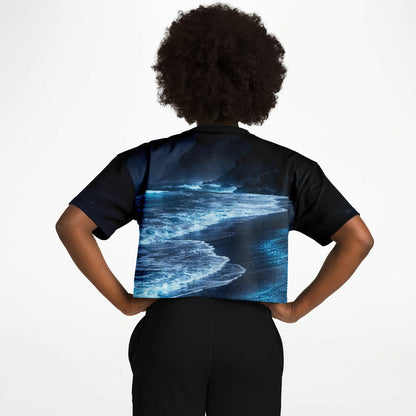 Lucent Tide - Athletic Crop Top