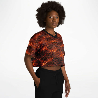 Ancient Sunlight - Athletic Crop Top
