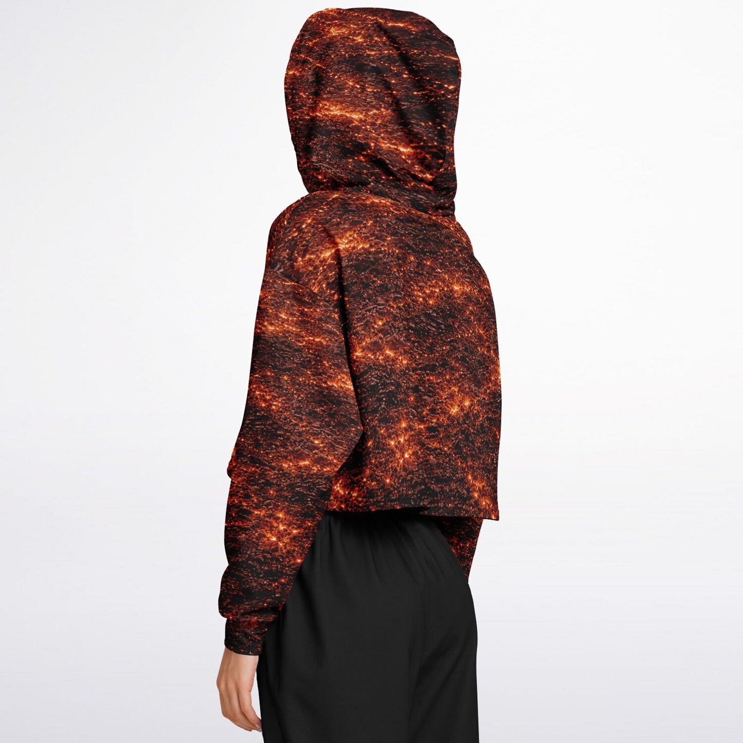 Ancient Sunlight - Crop Hoodie