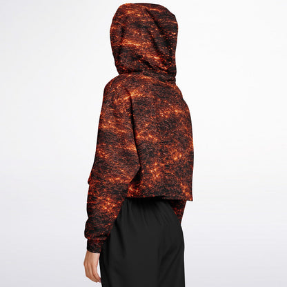 Ancient Sunlight - Crop Hoodie