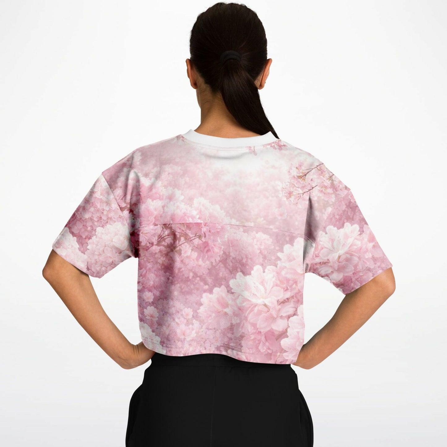 Flower Garden - Athletic Crop Top
