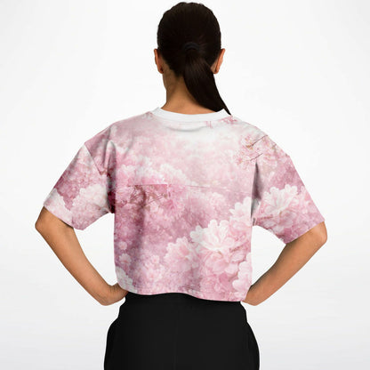 Flower Garden - Athletic Crop Top