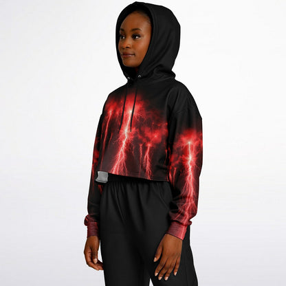 Lightning Sprites - Crop Hoodie