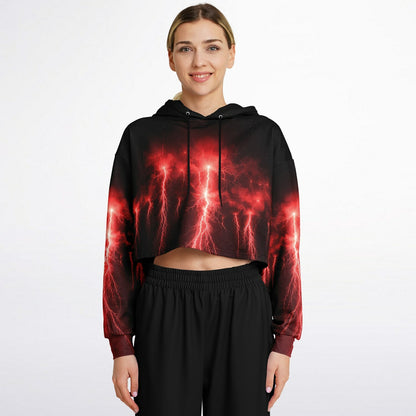 Lightning Sprites - Crop Hoodie