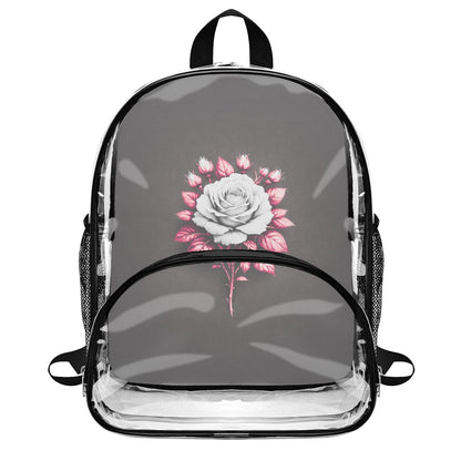 Rose - Clear Backpack