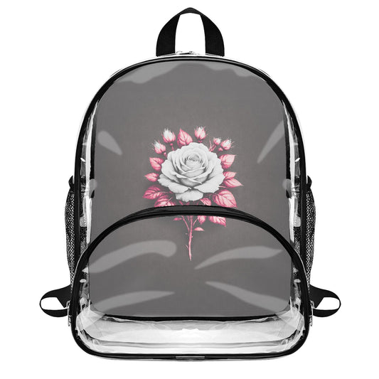 Rose - Clear Backpack
