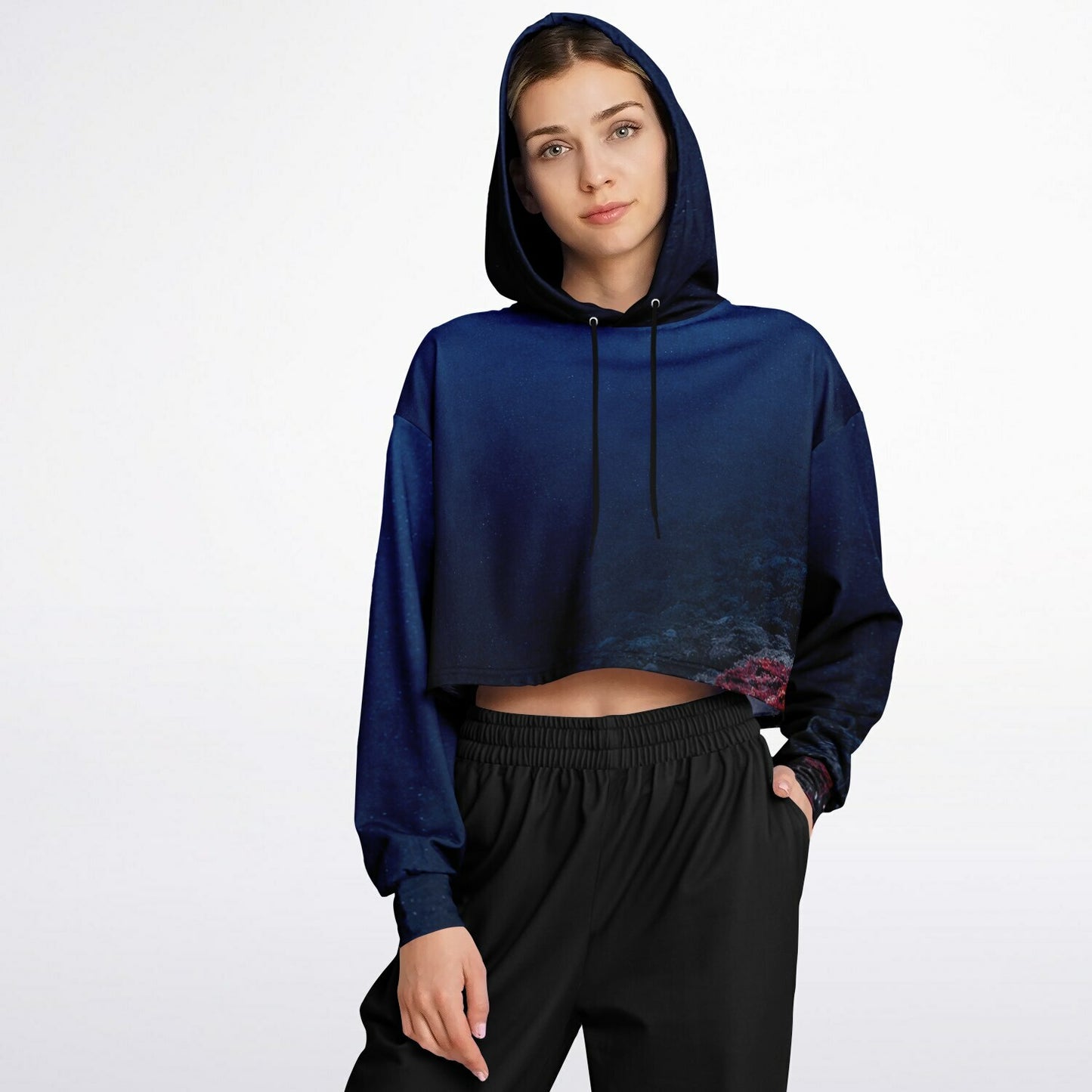 Timeless Algae - Crop Hoodie