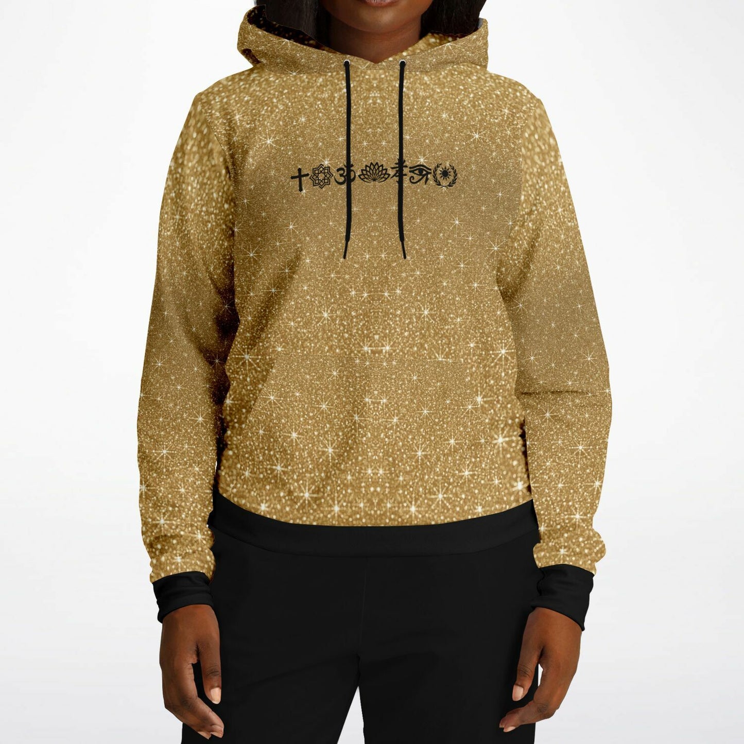 Ancient Wisdom - Athletic Hoodie (gold)