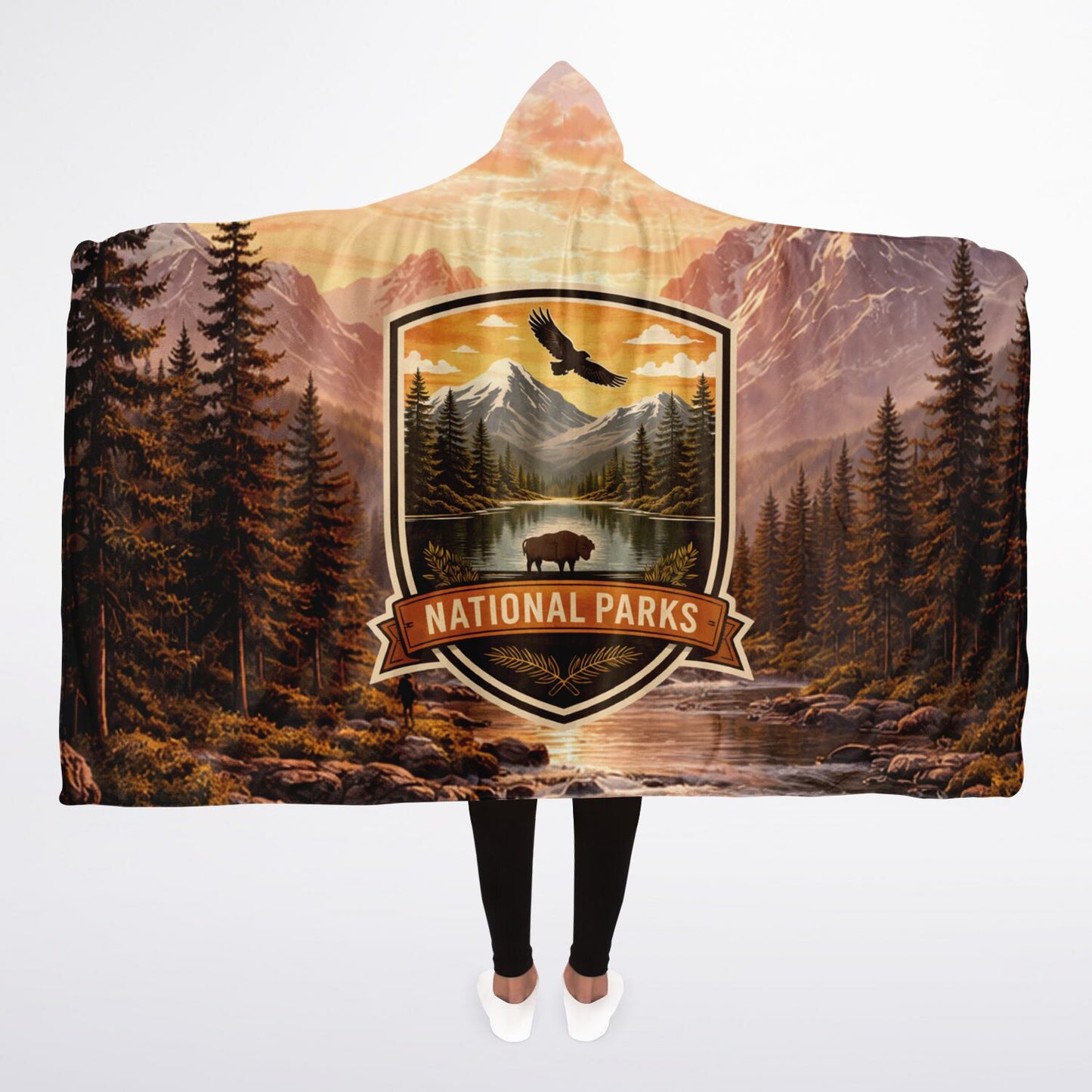 National Parks - Hooded Blanket